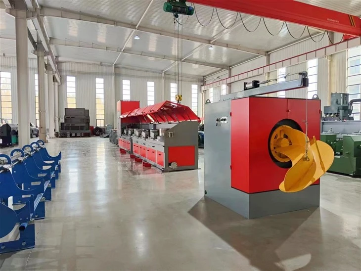 High Speed Nail Straight Wire Drawing Machine With Descaling