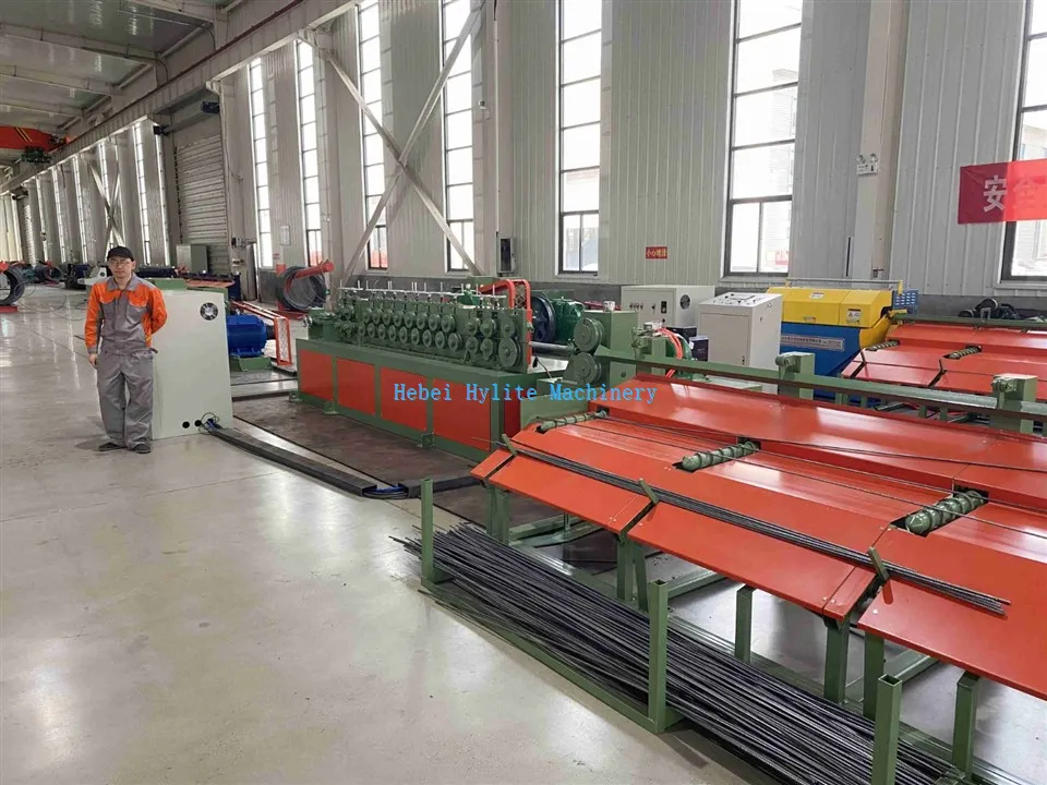 Steel Wire Straightening Cutting Machine